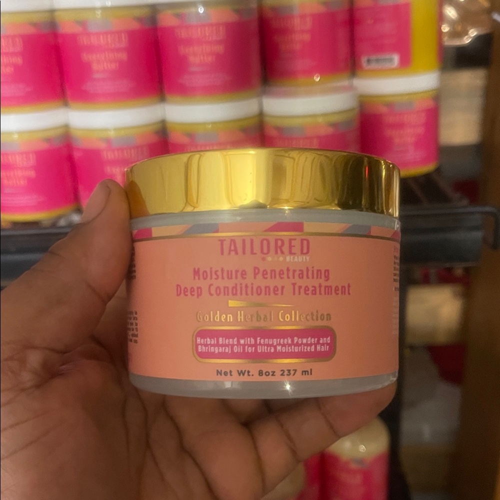 Moisture Penetrating Deep Conditioner - Gold and Pink